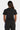 Song for the Mute T-shirt fendu en coton noir - 38514_38 - LECLAIREUR