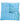 Suzusan Echarpe en cachemire bleu à imprimé tie and dye - 44293_TU - LECLAIREUR