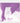 Suzusan Foulard en soie à imprimé abstrait violet - 45695_TU - LECLAIREUR