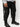 Undercover Pantalon en coton noir à lien de serrage - 44002_2 - LECLAIREUR