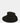 Yohji Yamamoto Chapeau asymétrique en feutre de laine noire - 37624_2 - LECLAIREUR