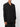 Yohji Yamamoto Chemise en coton noir à col revers cranté - 44191_2 - LECLAIREUR