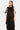 Yohji Yamamoto Robe asymétrique en lin et tencel noir - 26332_1 - LECLAIREUR