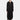 Yohji Yamamoto Robe en laine noire à laçage avant - 40585_2 - LECLAIREUR