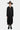 Yohji Yamamoto Robe en laine noire à laçage avant - 40585_2 - LECLAIREUR