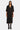 Yohji Yamamoto Robe longue en coton noir - 38884_1 - LECLAIREUR
