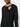 Yohji Yamamoto T-shirt noir en coton noir à détail ajouré - 44256_2 - LECLAIREUR